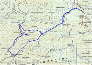 Mapa de la ruta